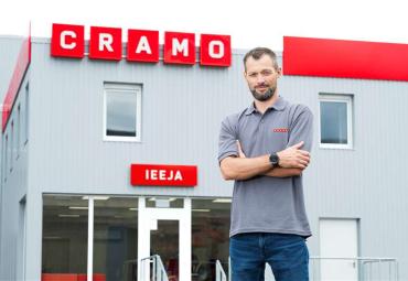 Cramo iezīmē ambiciozus plānus Latvijā